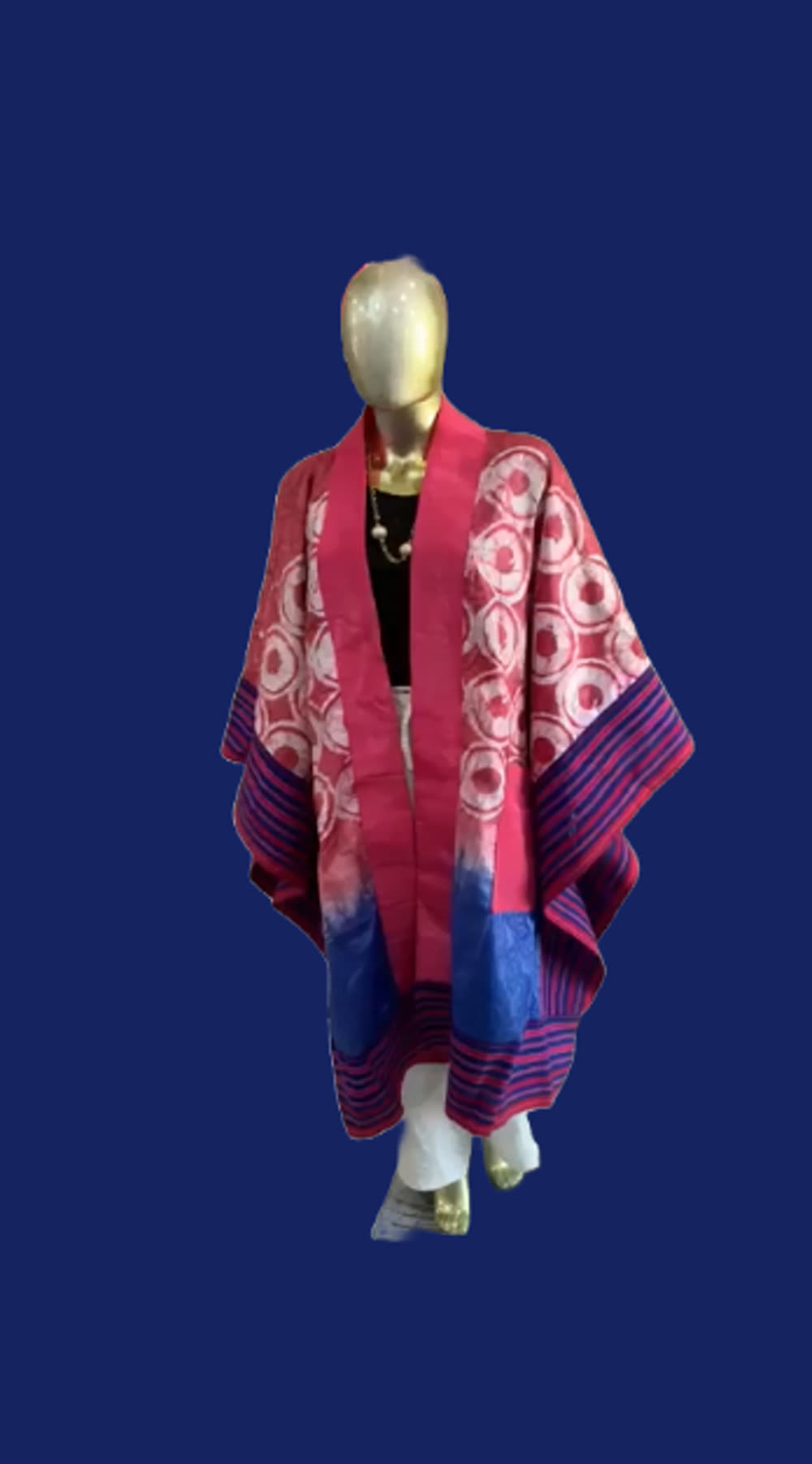 Olori Apekeola Aso-Oke Kimono BouBou