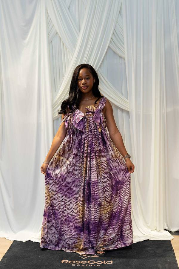 Olori Omolade Adire Boubou